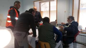 Operativni sestanek na Grahovem, 22.11.18 (Foto Martina Levpušček)